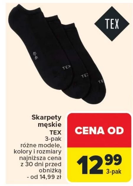 Skarpety męskie TEX