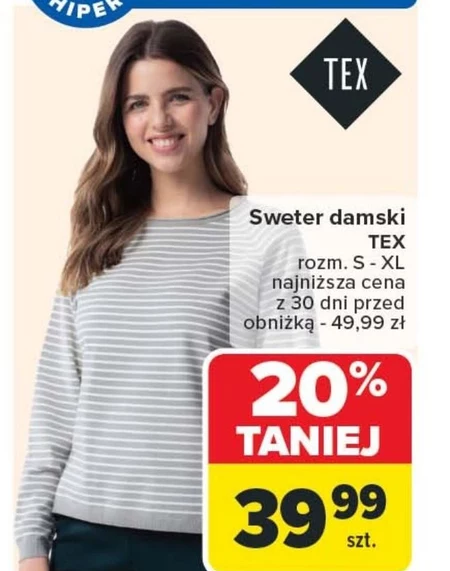 Sweter damski TEX