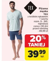 Piżama męska TEX