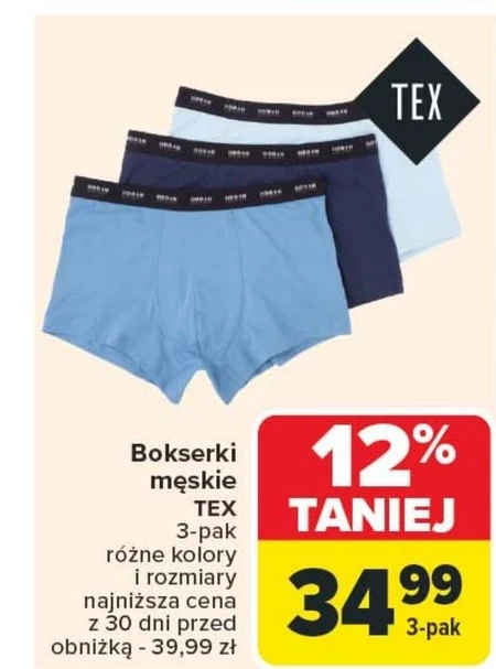 Bokserki męskie TEX