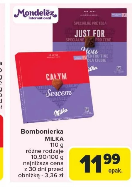 Bombonierka Milka