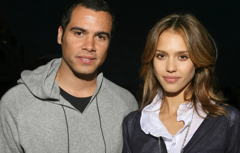 Jessica Alba z mężem