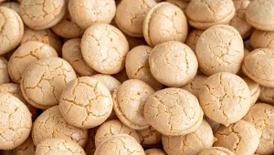 Migdałowce ciasteczka amaretti to idealna przekąska do kawy