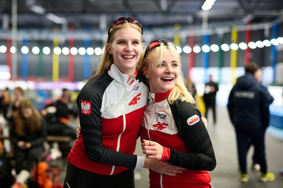 Hanna Mazur (po prawej)