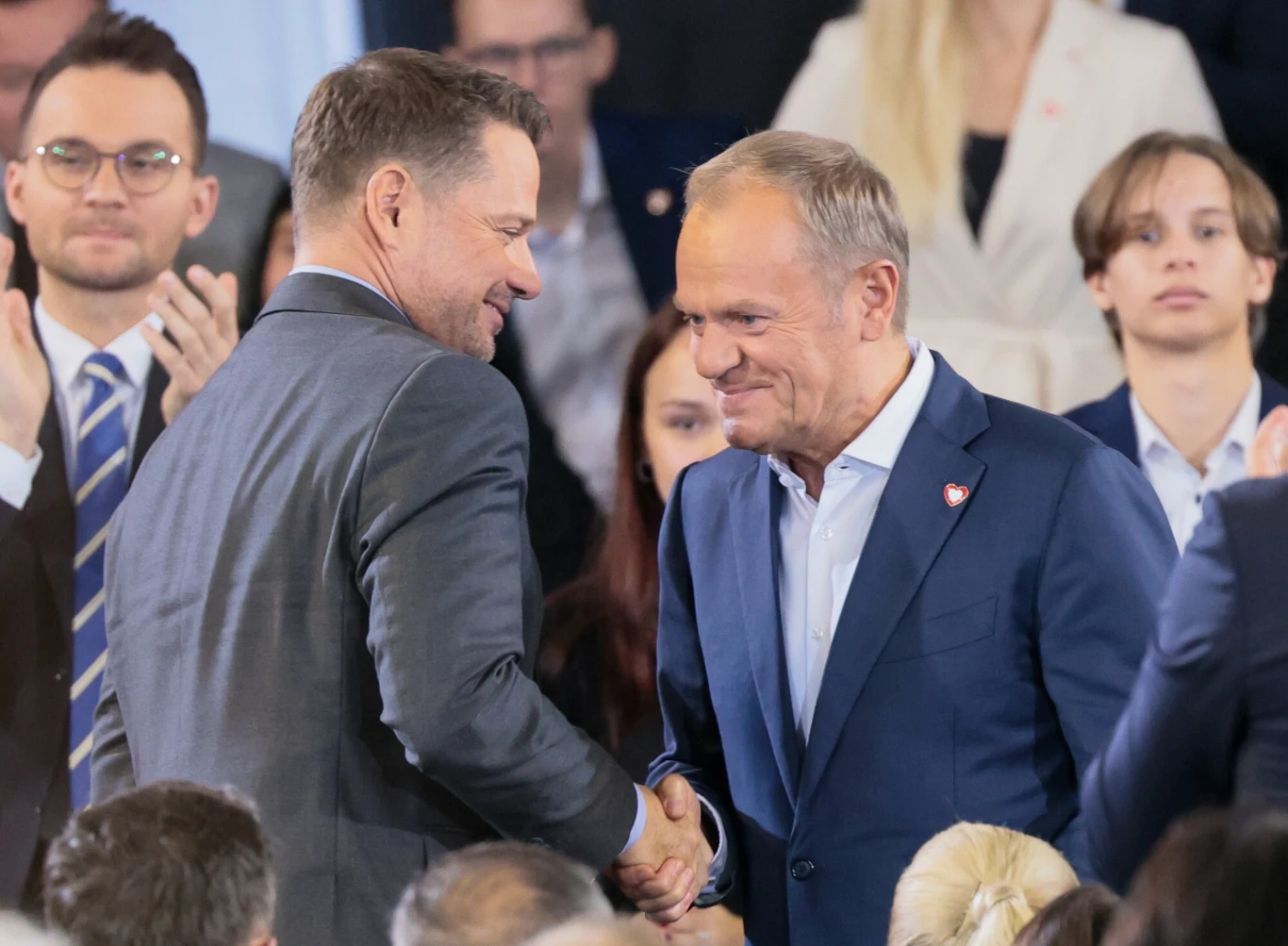 Rafał Trzaskowski i Donald Tusk