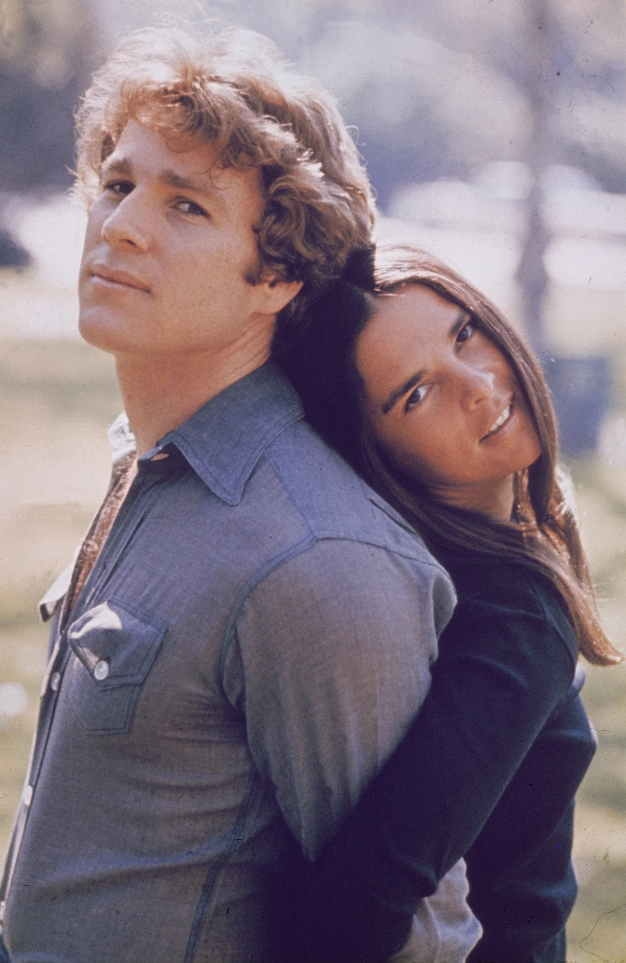 Ryan O'Neal i Ali MacGraw w filmie "Love Story" (1970)