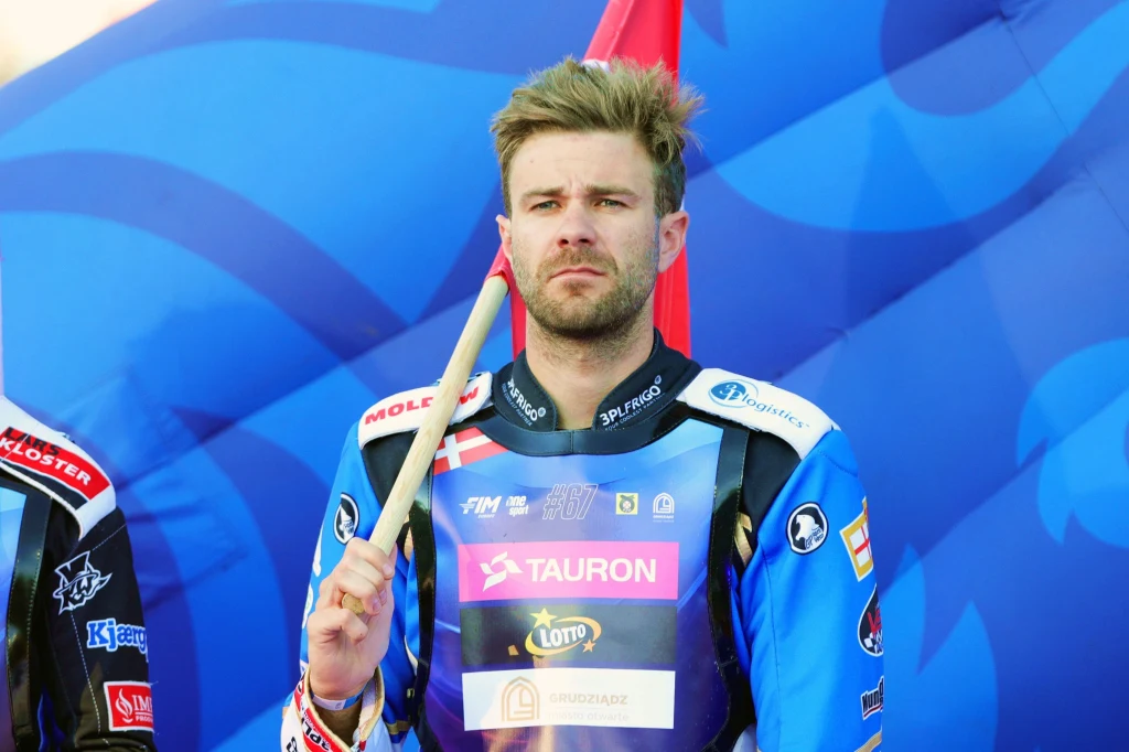 Rasmus Jensen podczas SEC w Grudziądzu