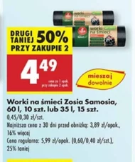 Worki na śmieci Zosia Samosia