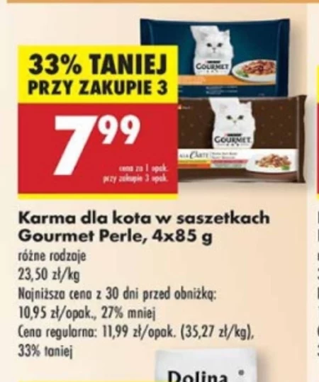 Karma dla kota Gourmet perle