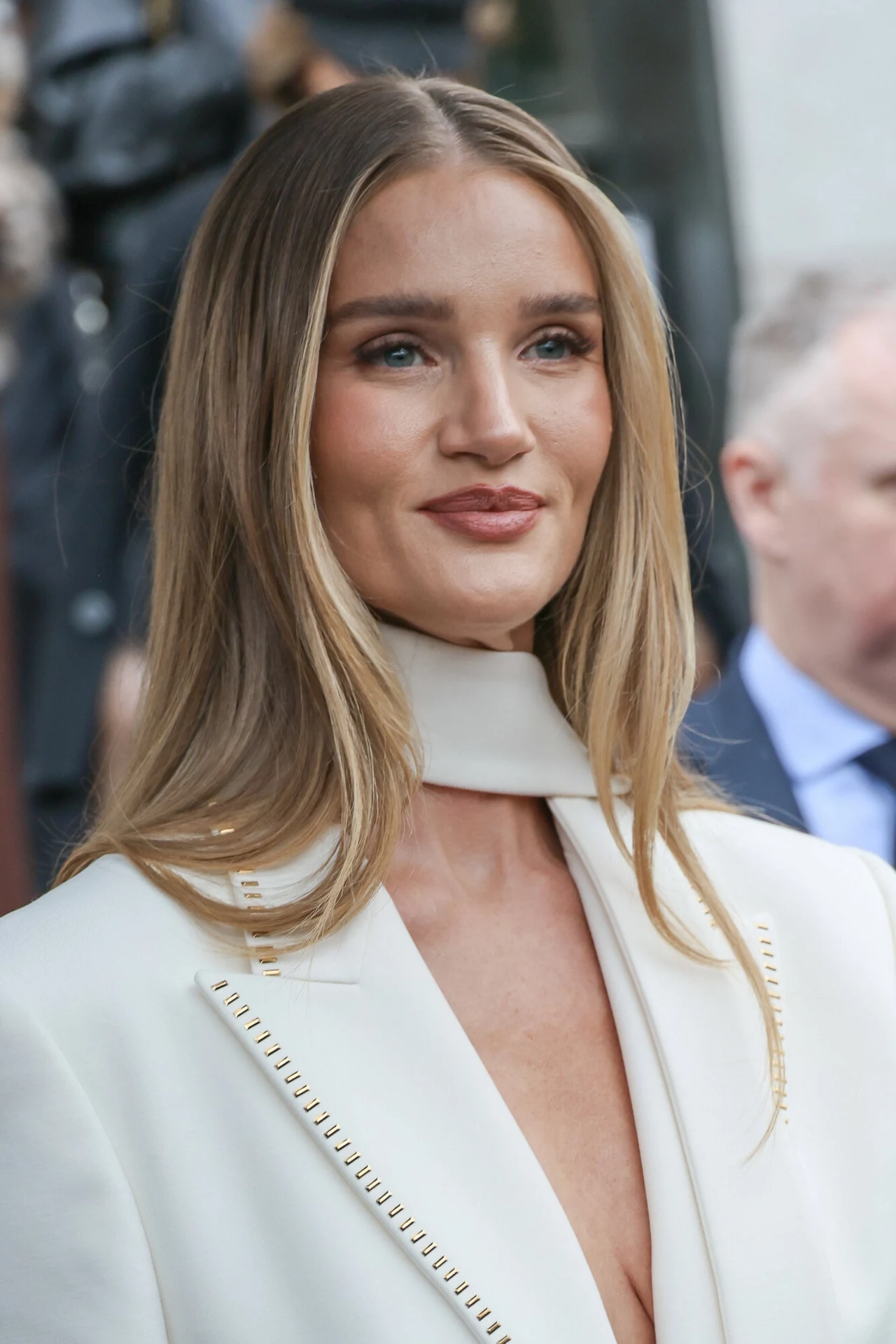 Rosie Huntington-Whiteley na Paris Fashion Week w styczniu tego roku 