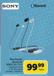 Słuchawki bluetooth Sony