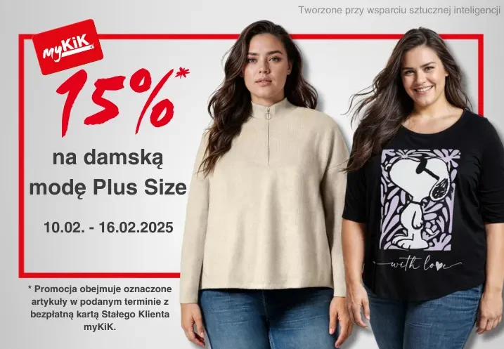 Wyjątkowa promocja na modę Plus Size z kartą myKIK