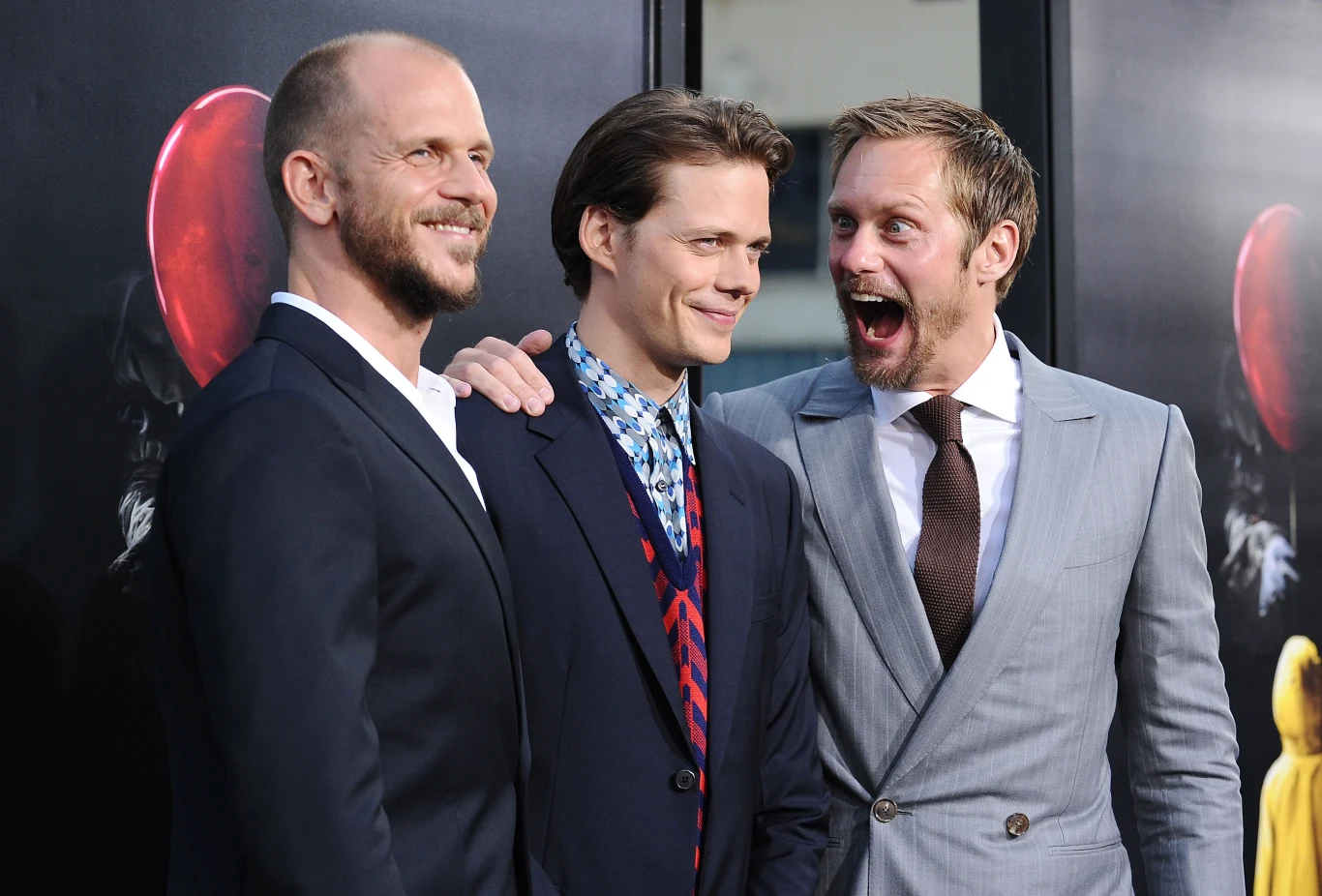  Gustaf Skarsgard, Bill Skarsgard, Alexander Skarsgard 