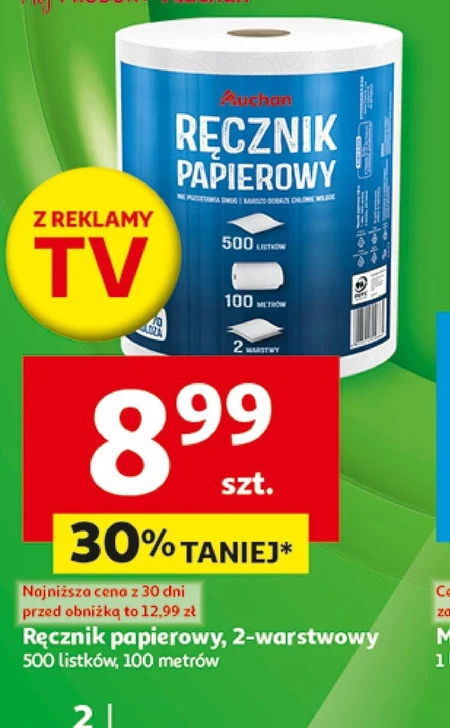 Ręcznik papierowy Auchan