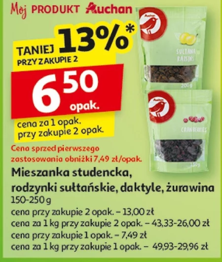 Mieszanka studencka Auchan