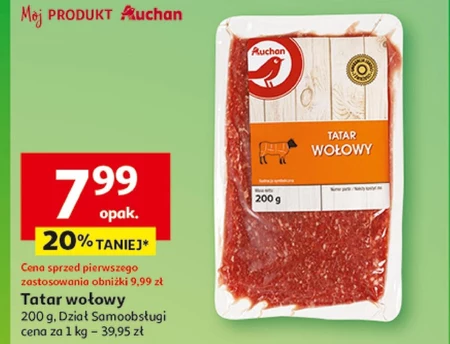 Tatar wołowy Auchan