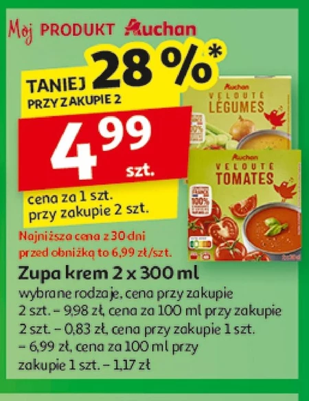 Zupa krem Auchan