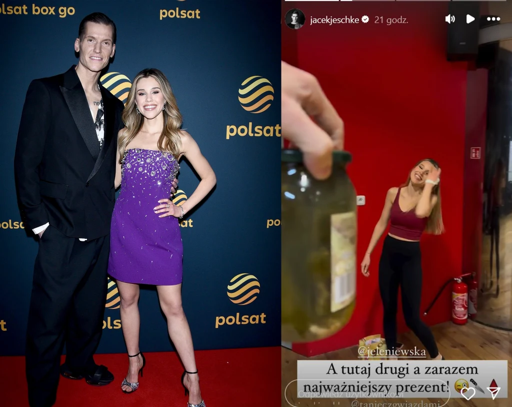 Maria Jeleniewska dostała od Jacka Jeschke... słoik ogórków kiszonych