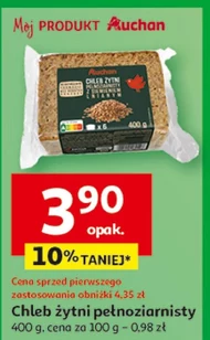 Chleb żytni Auchan