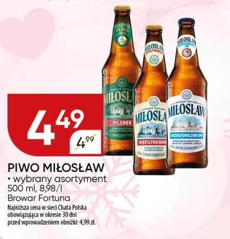 Piwo Miłosław