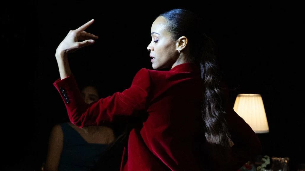 Zoe Saldaña w filmie "Emilia Pérez"