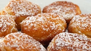 Pączki bez jajek i bez mleka - puszyste jak obłoczek. Sekretem jest jeden składnik