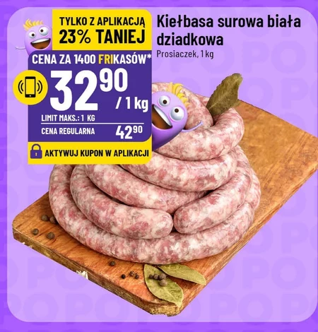 Kiełbasa biała Prosiaczek