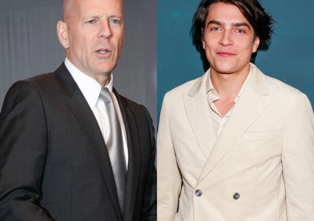 Bruce Willis i Nikodem Rozbicki