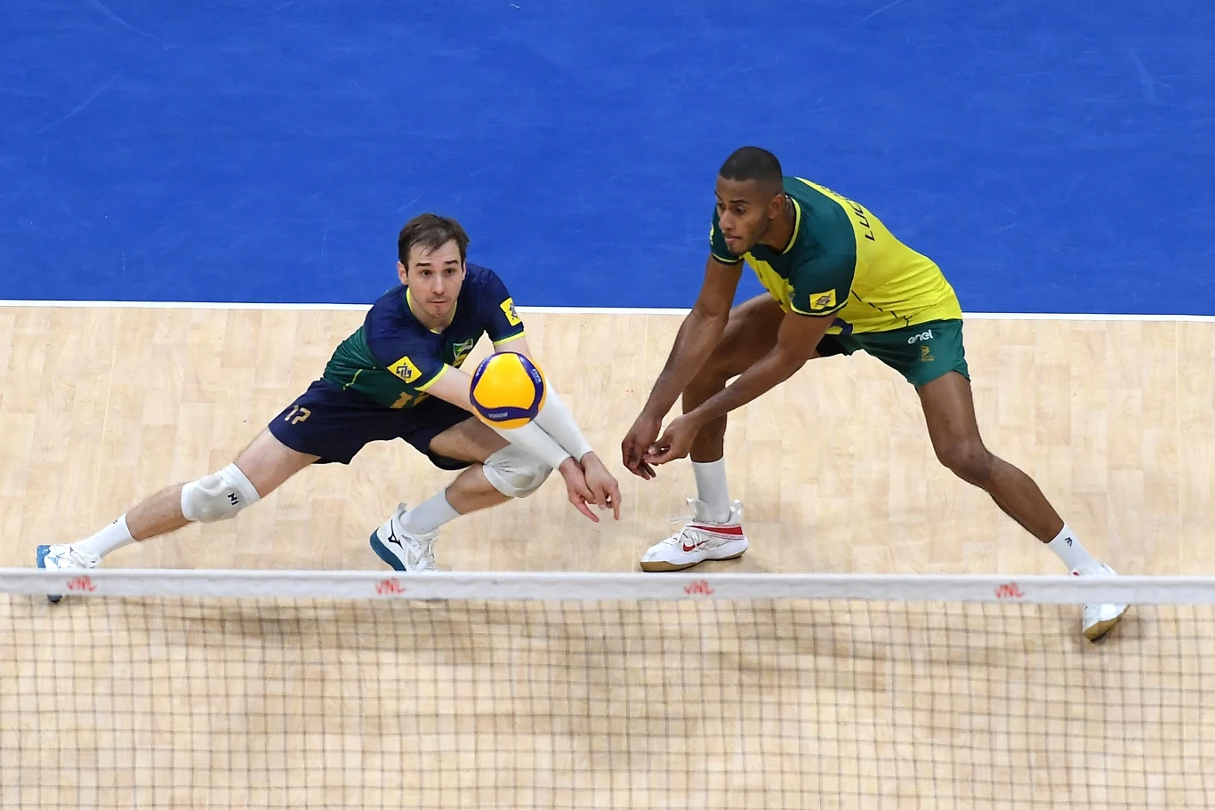 Thales Hoss (po lewej) w reprezentacji Brazylii