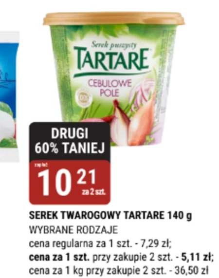 Tartare Serek puszysty borowikowy las 140 g