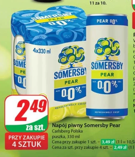 Napój piwny Somersby