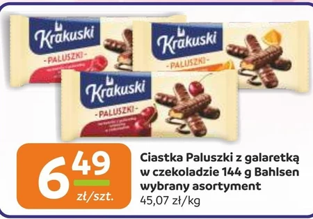 Paluszki w czekoladzie Krakuski