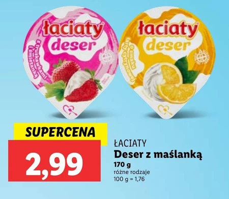 Łaciaty Deser o smaku tarty cytrynowej 170 g