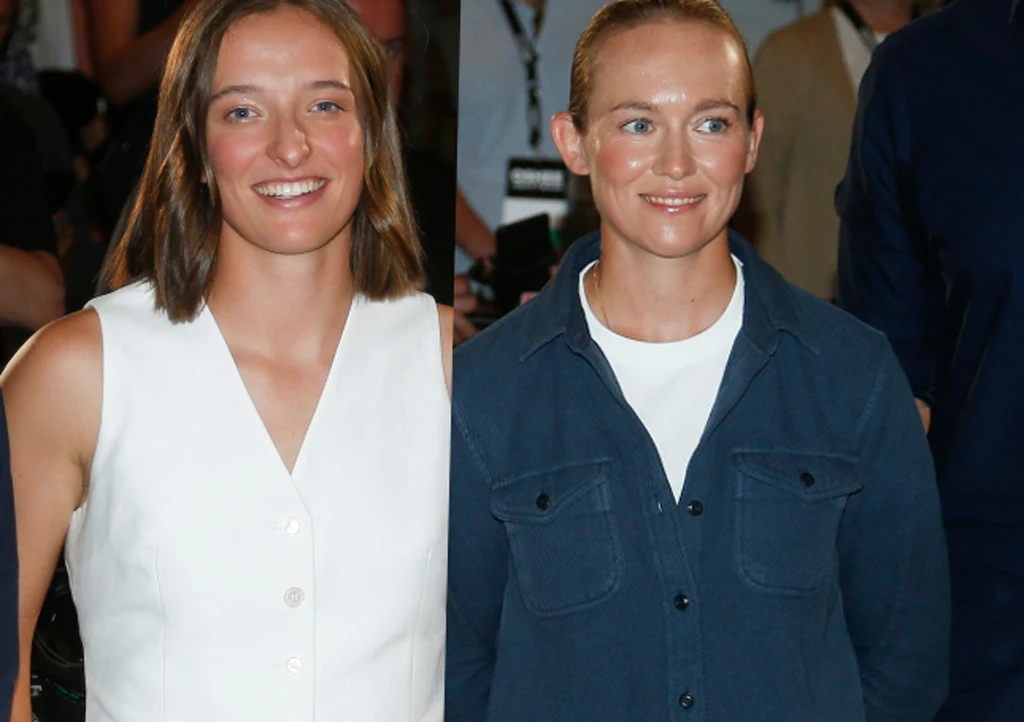 Iga Świątek i Daria Abramowicz