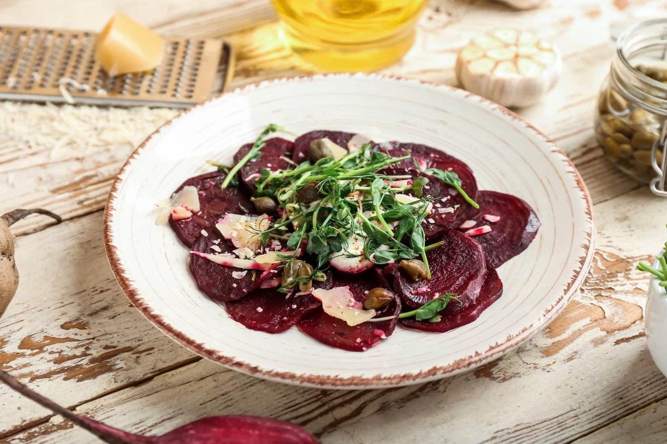 Carpaccio z buraka Carpaccio z buraka