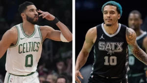 Jayson Tatum i Jeremy Sochan