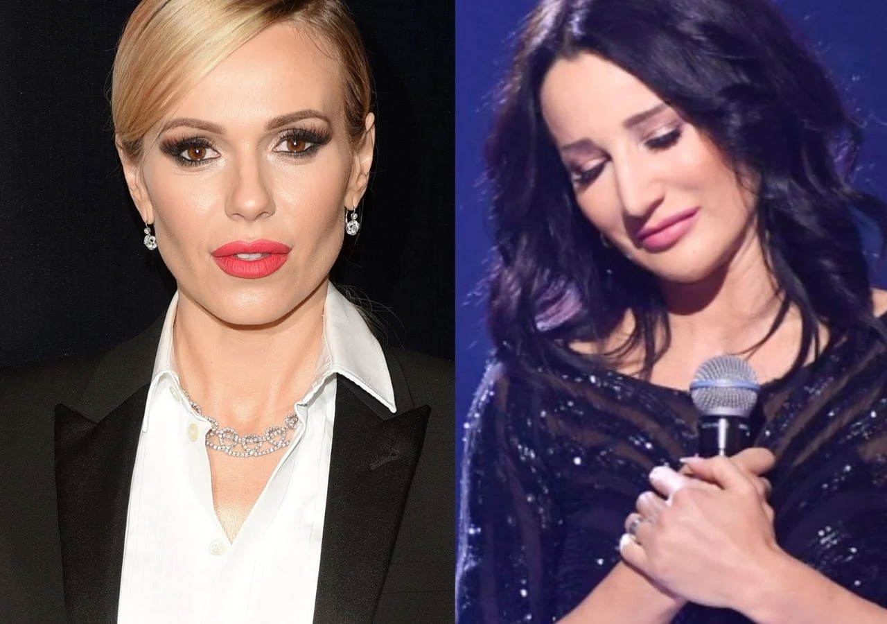 Doda i Justyna Steczkowska zaśpiewały razem "Znak pokoju" w 2022 roku. Doda i Justyna Steczkowska zaśpiewały razem "Znak pokoju" w 2022 roku.