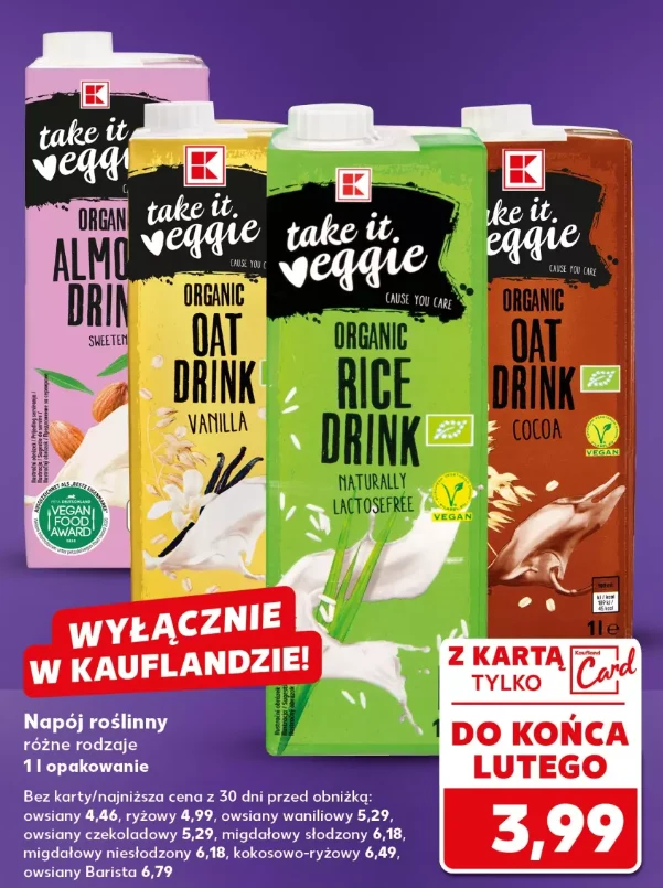 Mleka roślinne za mniej niż 4 zł, ale nie każdy skorzysta! Co trzeba zrobić? Mleka roślinne za mniej niż 4 zł, ale nie każdy skorzysta! Co trzeba zrobić?