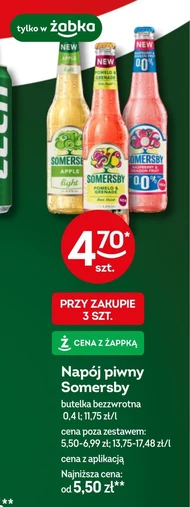 Napój piwny Somersby