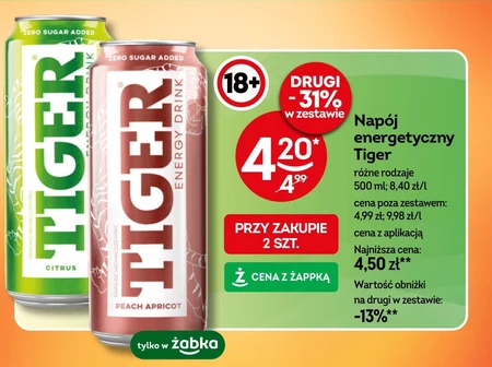 Napój energetyczny Tiger