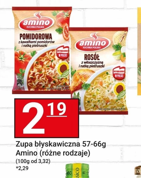 Zupka błyskawiczna Amino