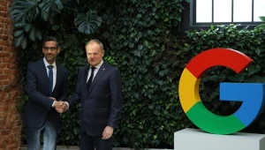 Premier Donald Tusk spotkał się w Warszawie z prezesem Alphabet i Google Sundarem Pichaiem