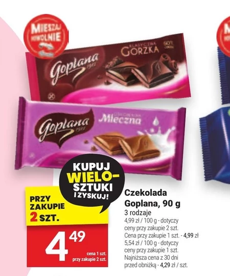 Czekolada Goplana