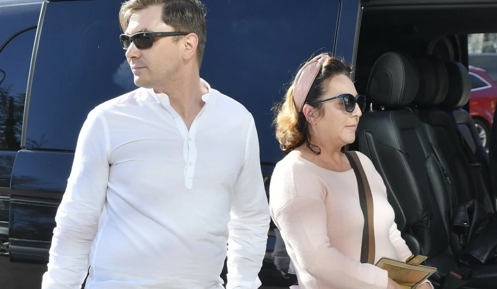 Danuta Martyniuk z synem Danielem