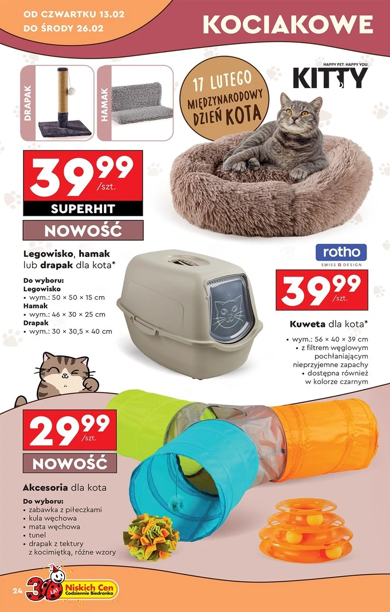 Dzień Kota w Biedronce 