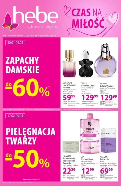 Hebe oferuje hitowe promocje!