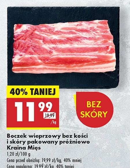 Boczek wieprzowy Kraina Mięs