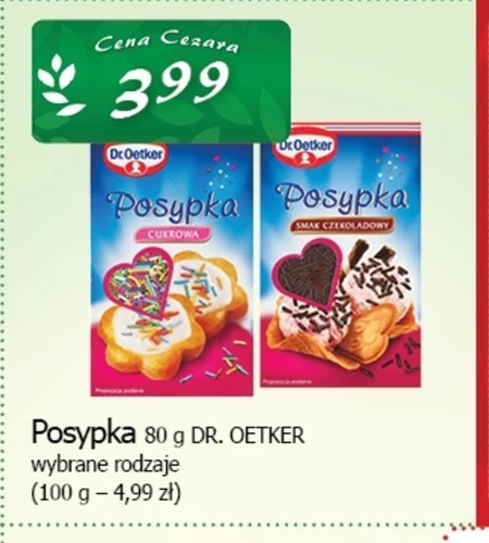 Posypka Dr. Oetker