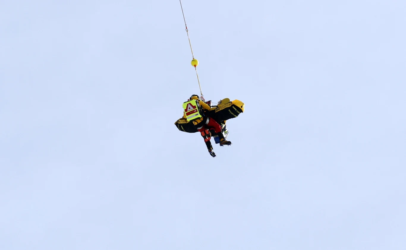 Maria-Eleni Tsiovolou musiałą zostać przetransportowana helikopterem do szpitala