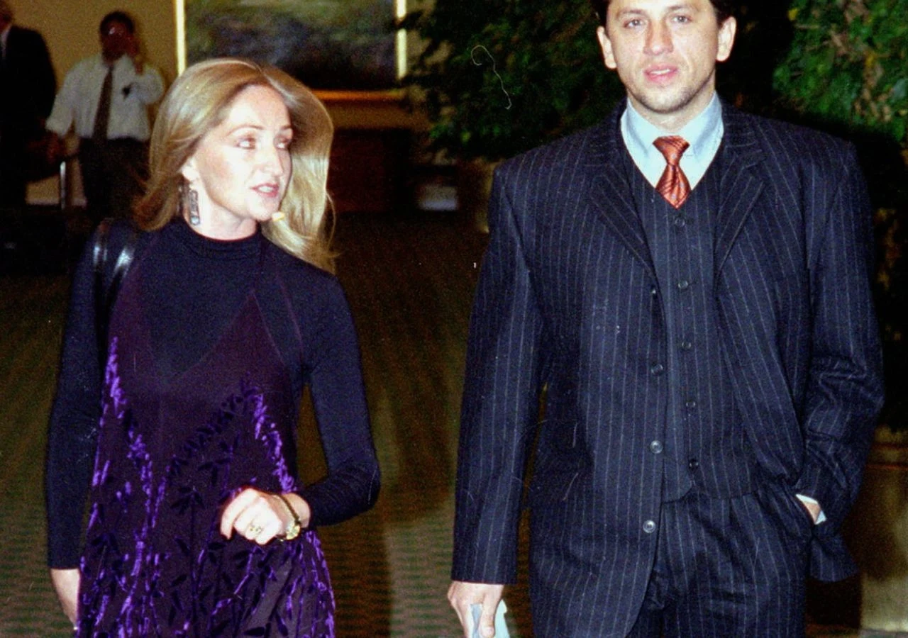 Janusz Józefowicz z pierwszą żoną Danutą Janusz Józefowicz z pierwszą żoną Danutą